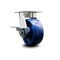 Service Caster 5 Inch Kingpinless Solid Poly Wheel Swivel Caster with Brake SCC-KP30S520-SPUR-SLB - alternate 1